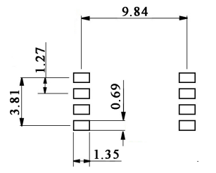 5V 700kPa a amplifié la pression atmosphérique de capteur de sortie analogique 1